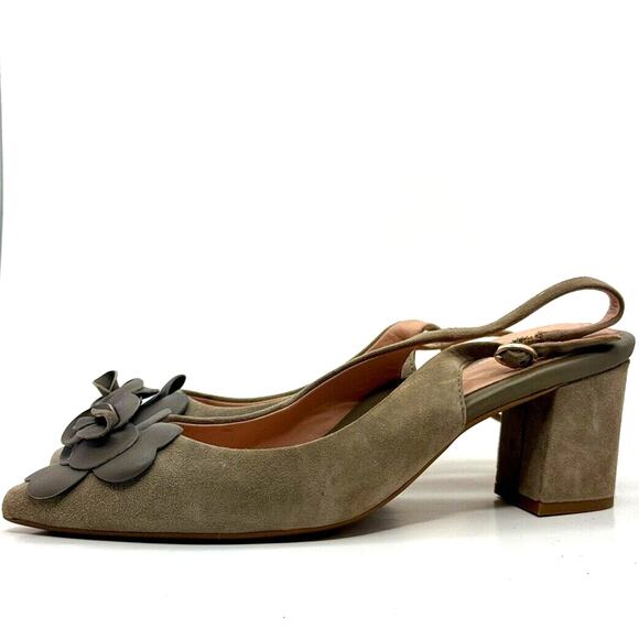 Taryn Rose Women's Michelle Pump, clay, 9B US 39 EU - Picture 3 of 7